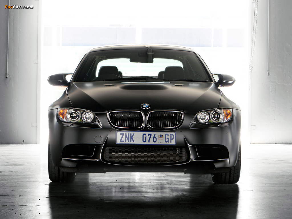 BMW M3 Coupe Frozen Edition (E92) 2010–11 pictures (1024 x 768)