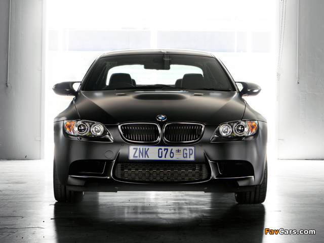 BMW M3 Coupe Frozen Edition (E92) 2010–11 pictures (640 x 480)