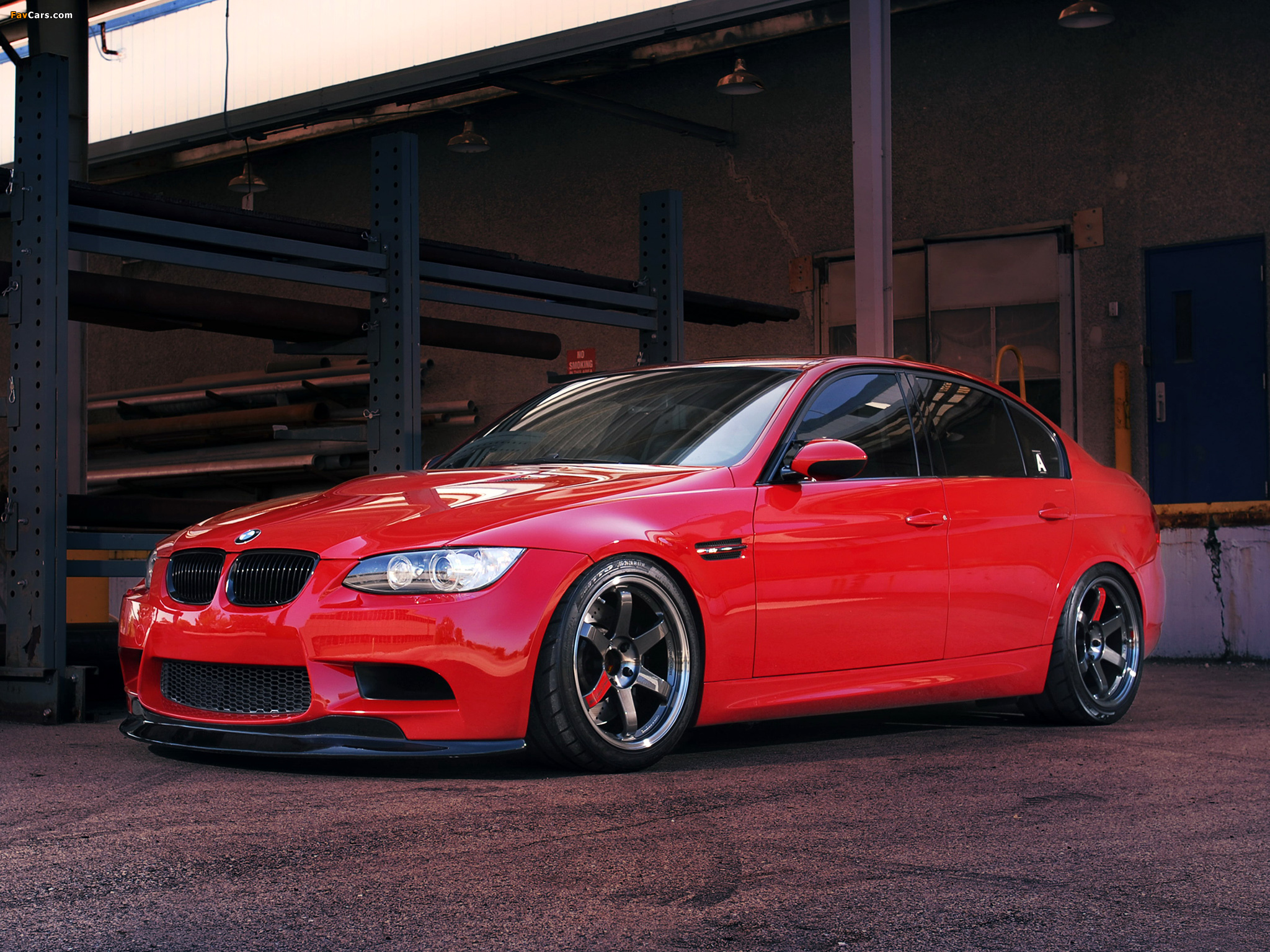 IND BMW M3 Sedan Red Death (E90) 2010 pictures (2048 x 1536)