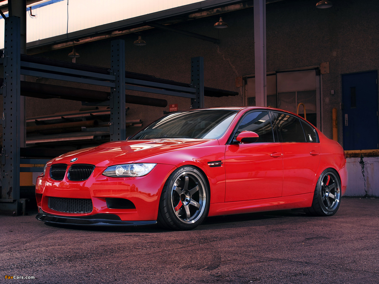 IND BMW M3 Sedan Red Death (E90) 2010 pictures (1280 x 960)