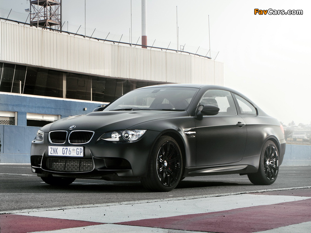 BMW M3 Coupe Frozen Edition (E92) 2010–11 wallpapers (640 x 480)