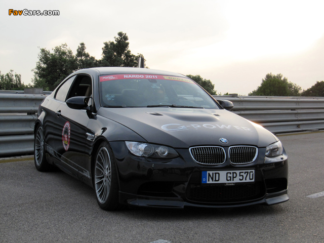 G-Power BMW M3 SK II (E92) 2011 photos (640 x 480)