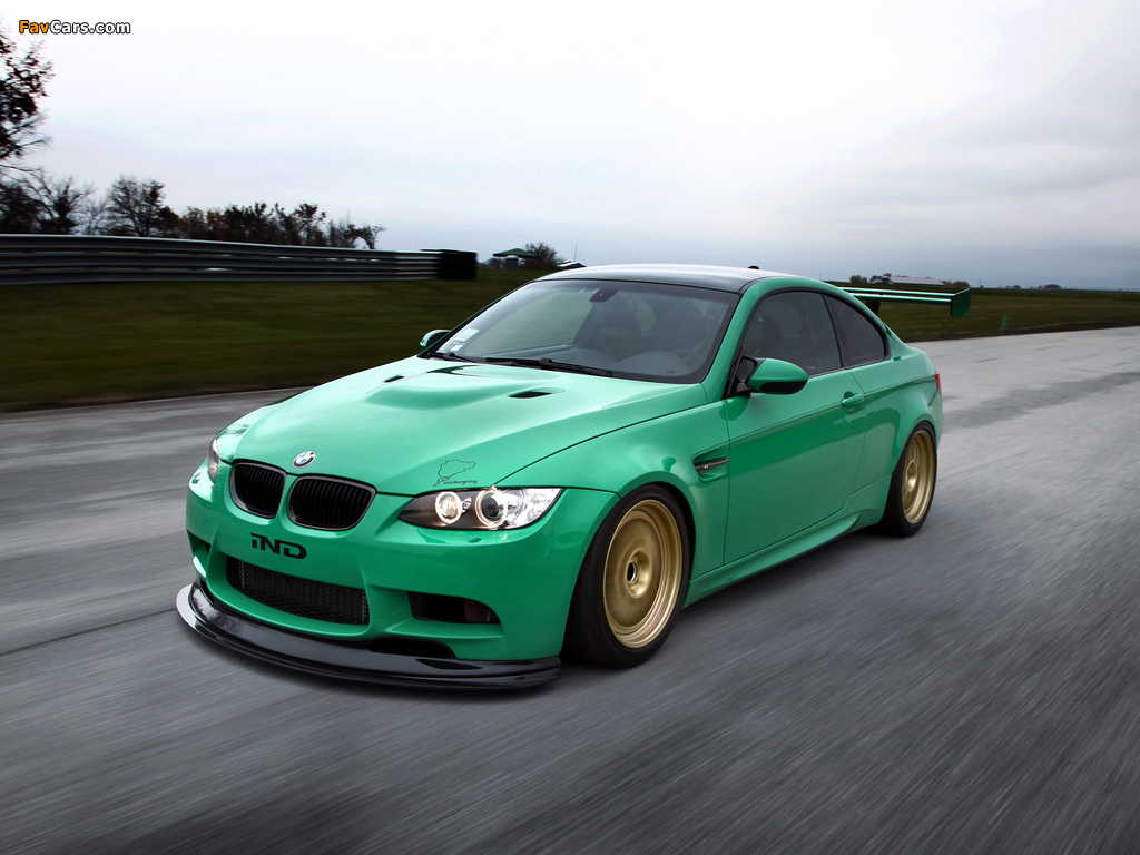 IND BMW M3 Coupe Green Hell S65 (E92) 2011 pictures (1024 x 768)