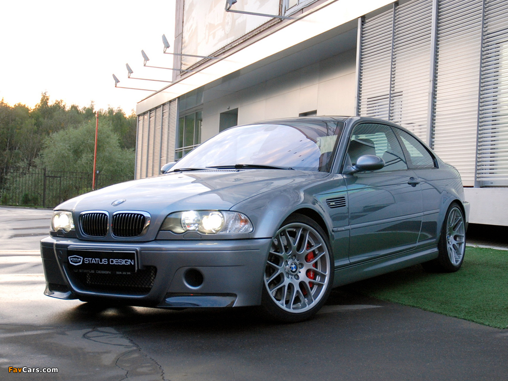 Status Design BMW M3 CSL Coupe (E46) 2011 pictures (1024 x 768)