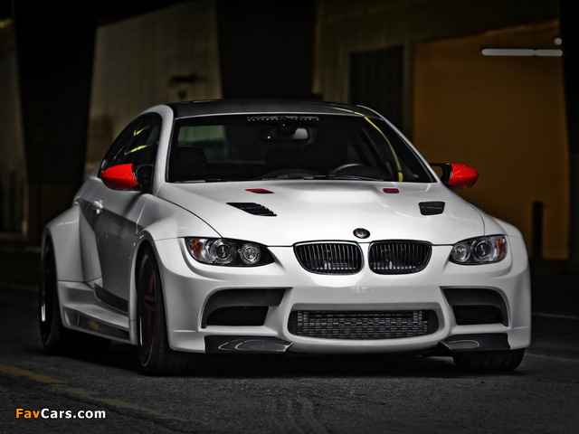 Vorsteiner BMW M3 Coupe GTRS3 Candy Cane (E92) 2011 wallpapers (640 x 480)