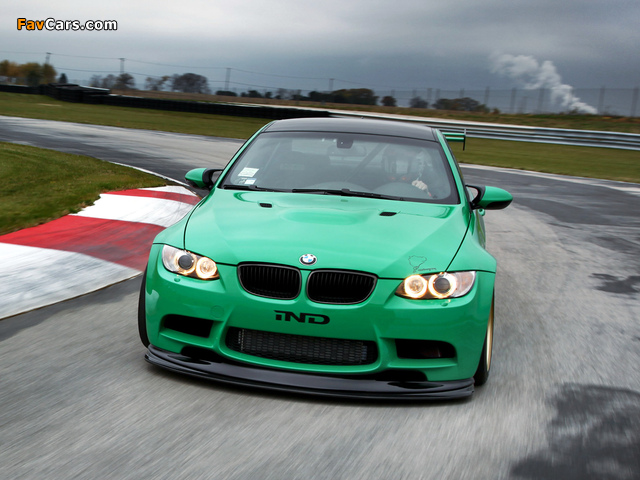 IND BMW M3 Coupe Green Hell S65 (E92) 2011 wallpapers (640 x 480)