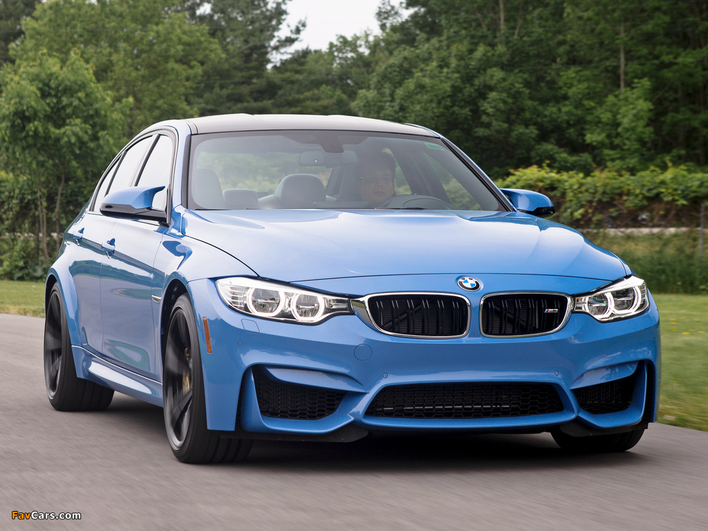 2015 BMW M3 US-spec (F80) 2014 images (1024 x 768)
