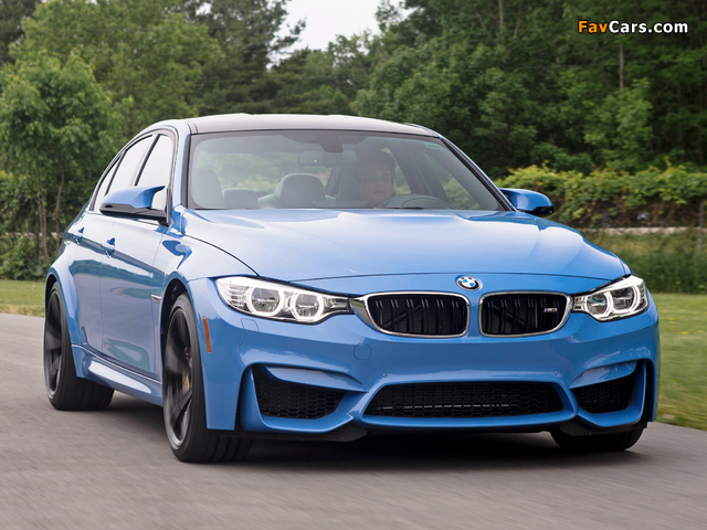 2015 BMW M3 US-spec (F80) 2014 images (640 x 480)