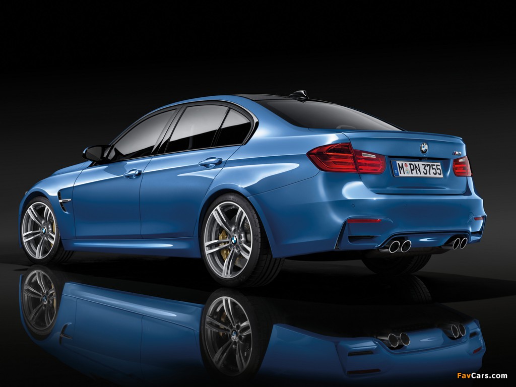 BMW M3 (F80) 2014 images (1024 x 768)