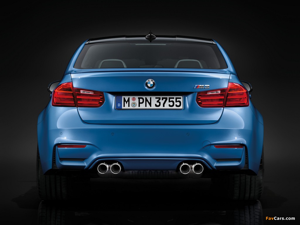 BMW M3 (F80) 2014 photos (1024 x 768)