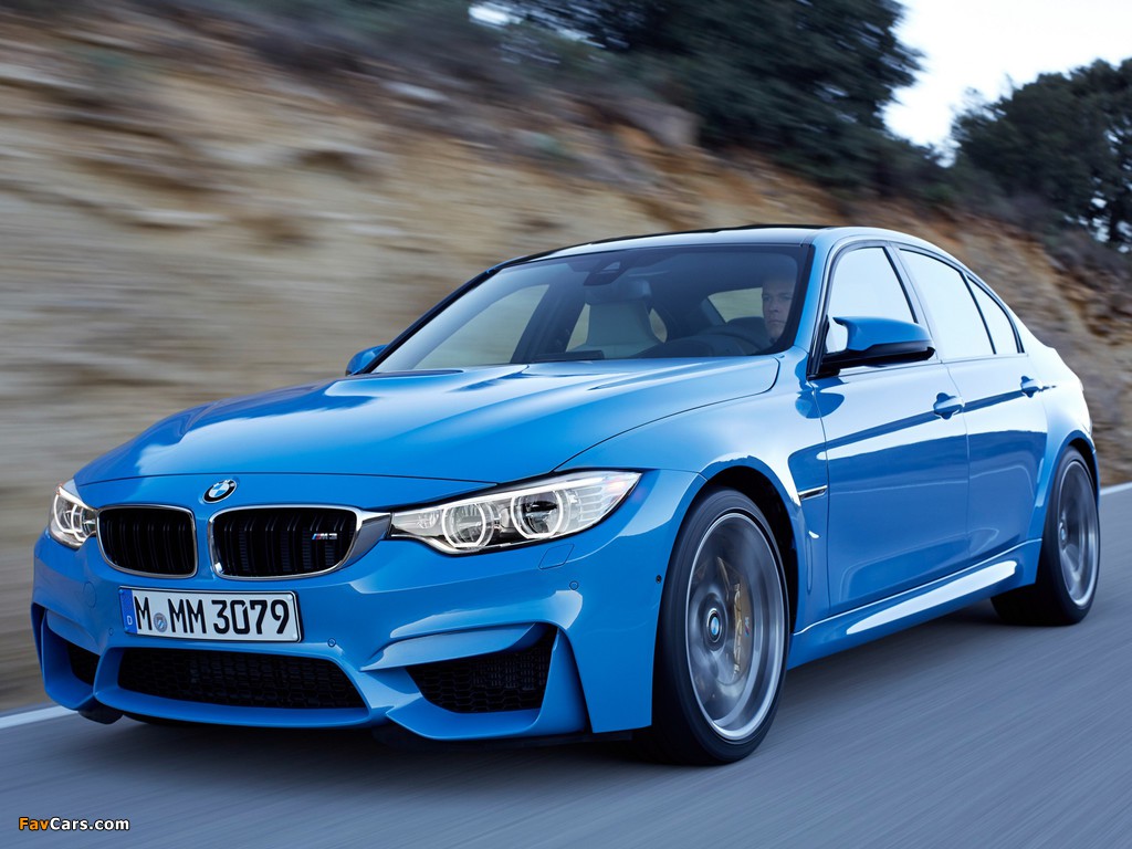 BMW M3 (F80) 2014 pictures (1024 x 768)