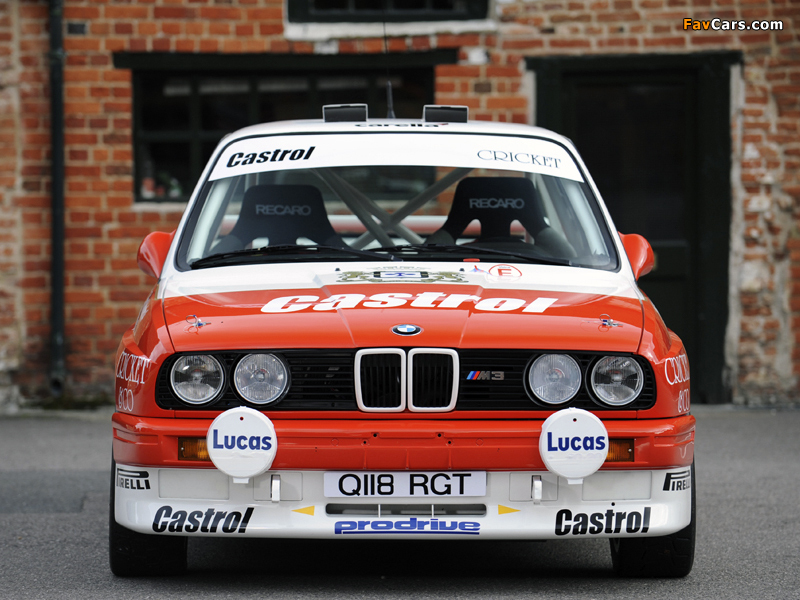 Images of BMW M3 Group A Rally (E30) 1987–90 (800 x 600)
