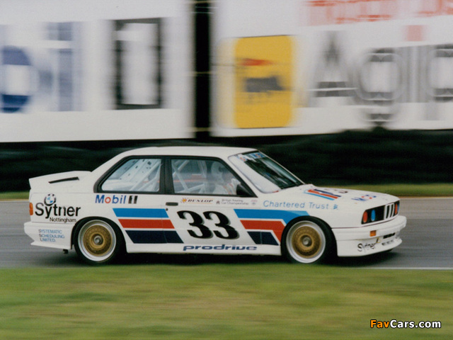 Images of BMW M3 BTCC (E30) 1987–93 (640 x 480)