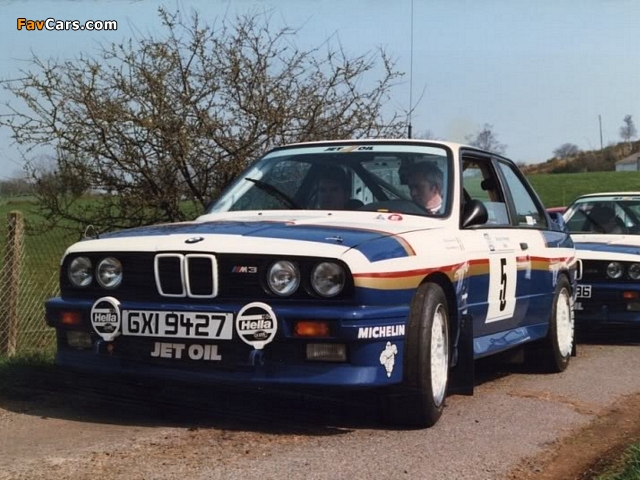 Images of BMW M3 Group A Rally (E30) 1987–90 (640 x 480)