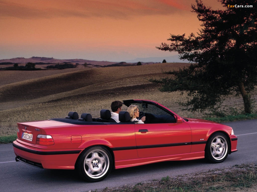 Images of BMW M3 Cabrio (E36) 1994–99 (1024 x 768)