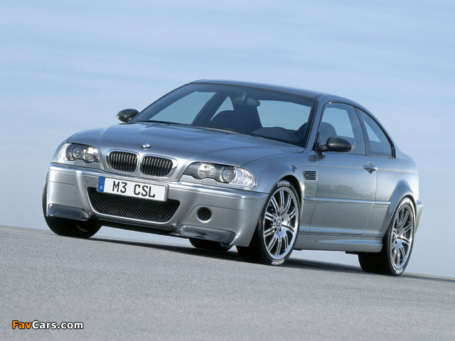 Images of BMW M3 CSL Concept (E46) 2001 (640 x 480)