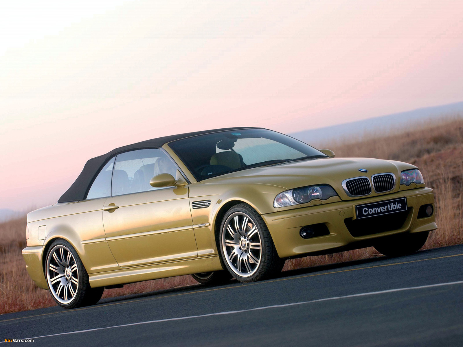 Images of BMW M3 Cabrio ZA-spec (E46) 2001–06 (1600 x 1200)