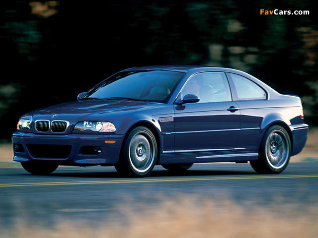 Images of BMW M3 Coupe US-spec (E46) 2001–06 (640 x 480)