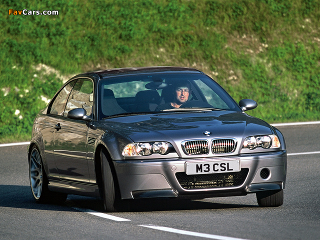 Images of BMW M3 CSL Coupe (E46) 2003 (640 x 480)