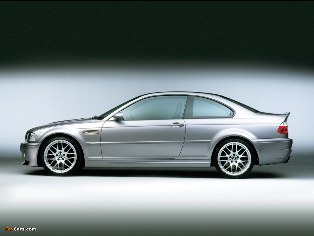 Images of BMW M3 CSL Coupe (E46) 2003 (1024 x 768)
