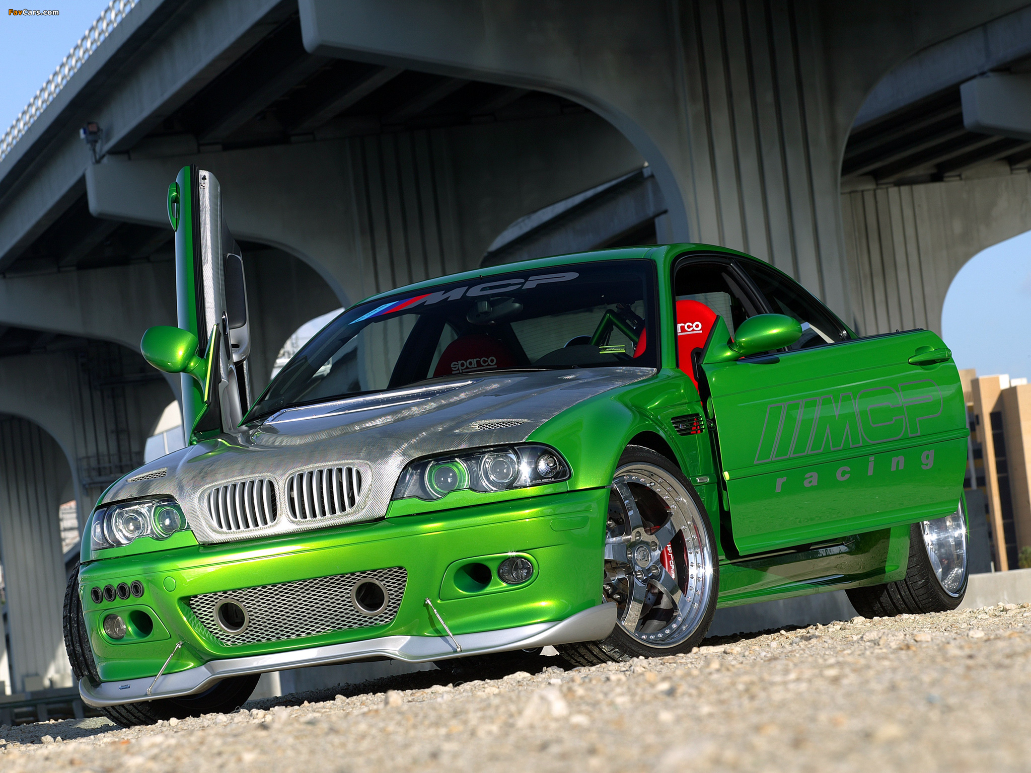 Images of MCP Racing BMW M3 The Hulk (E46) 2005 (2048 x 1536)