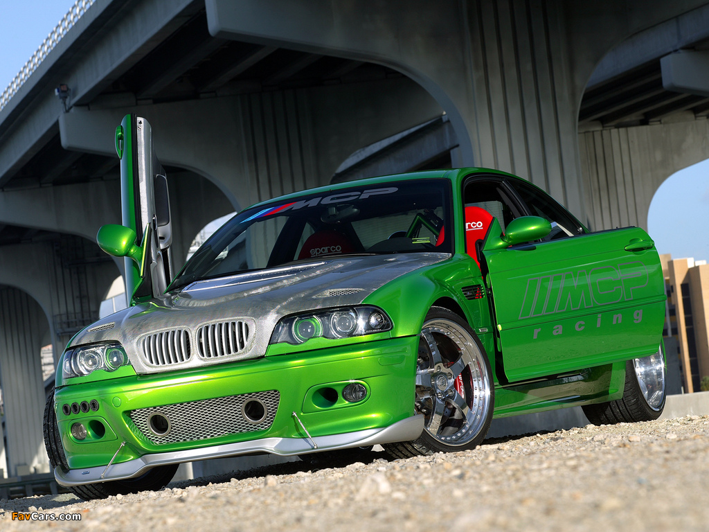 Images of MCP Racing BMW M3 The Hulk (E46) 2005 (1024 x 768)