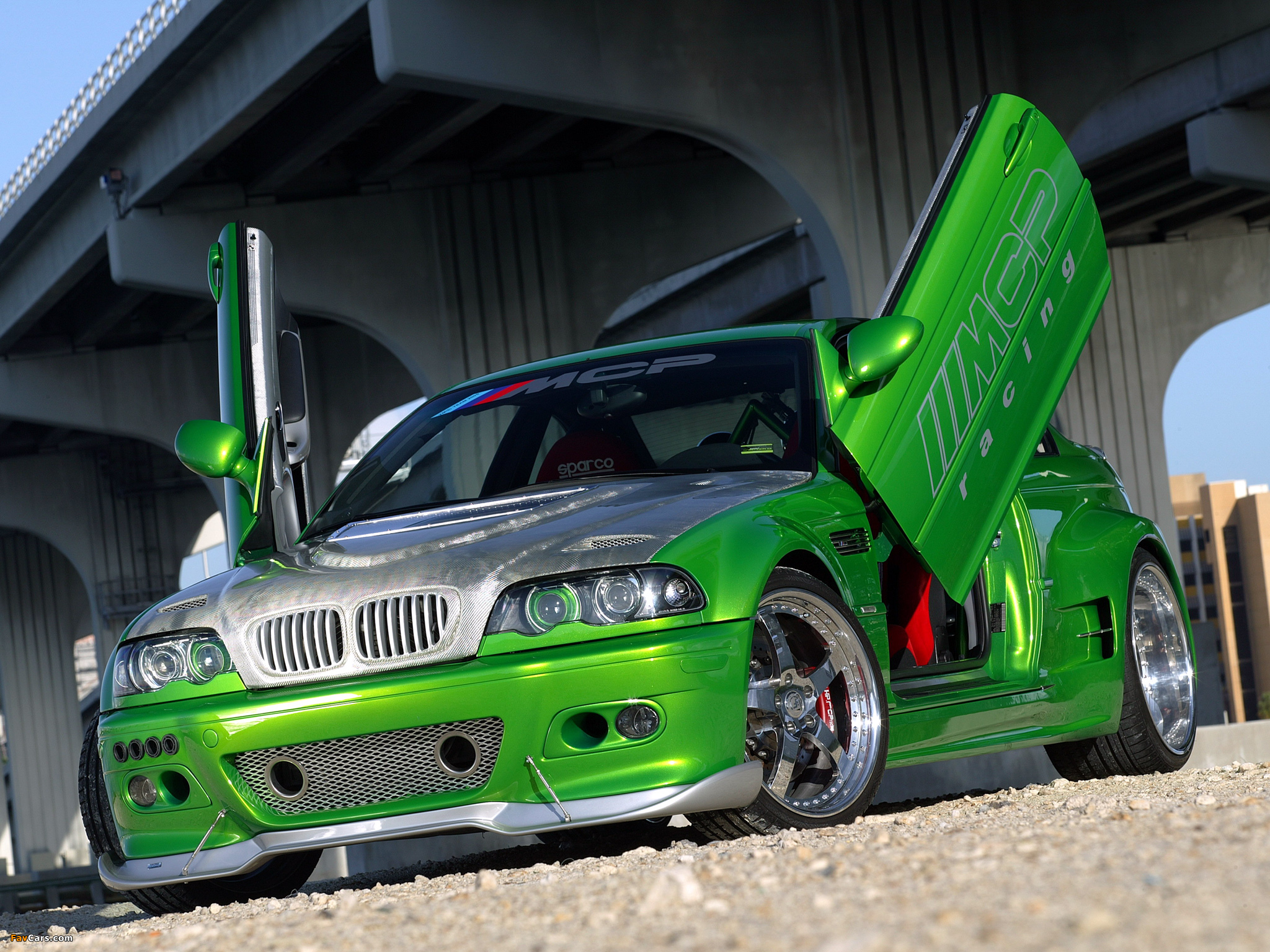 Images of MCP Racing BMW M3 The Hulk (E46) 2005 (2048 x 1536)