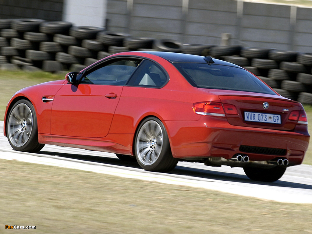 Images of BMW M3 Coupe ZA-spec (E92) 2007–10 (1024 x 768)