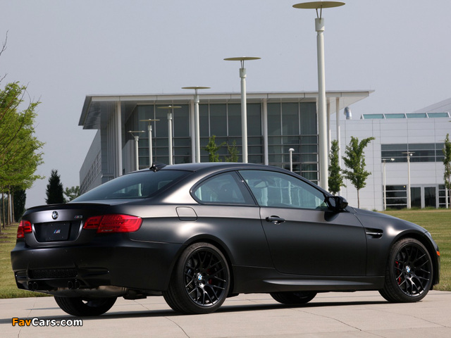 Images of BMW M3 Coupe Frozen Black Edition (E92) 2011 (640 x 480)