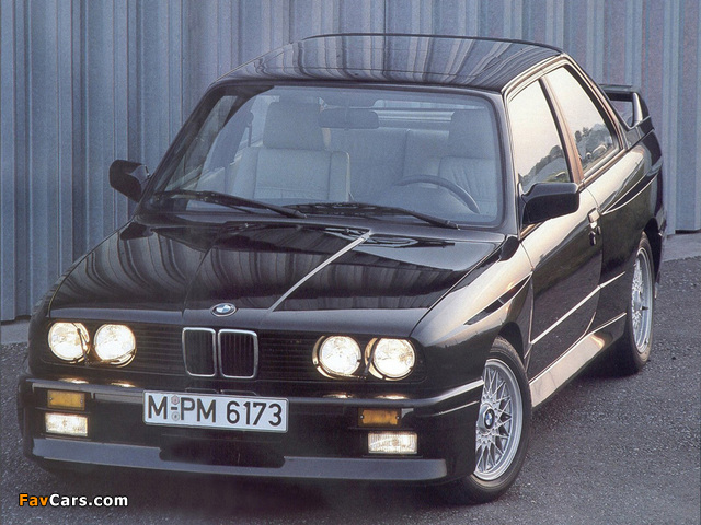 Photos of BMW M3 Coupe (E30) 1986–90 (640 x 480)