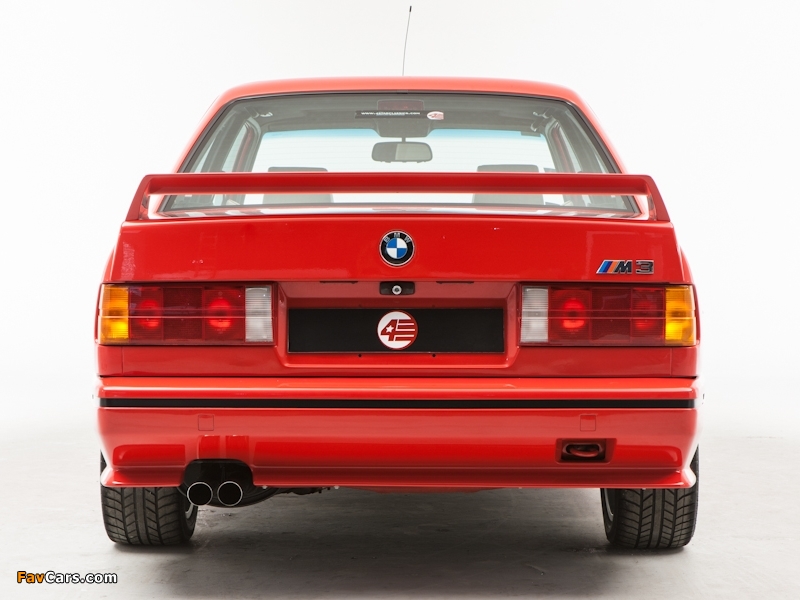 Photos of BMW M3 Coupe (E30) 1986–90 (800 x 600)