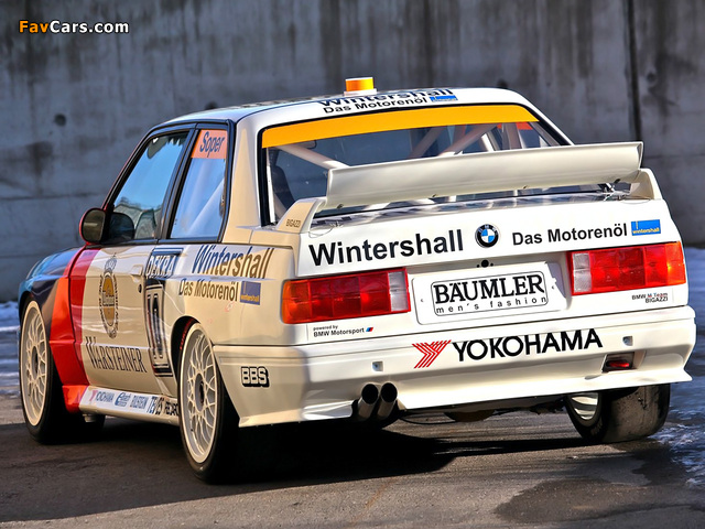 Photos of BMW M3 DTM (E30) 1987–92 (640 x 480)