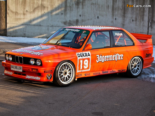 Photos of BMW M3 DTM (E30) 1987–92 (640 x 480)