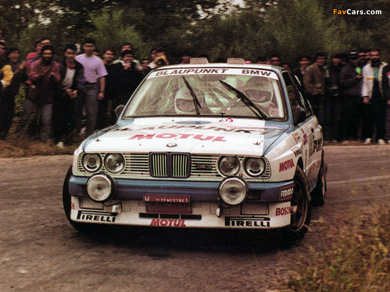 Photos of BMW M3 Group A Rally (E30) 1987–90 (800 x 600)