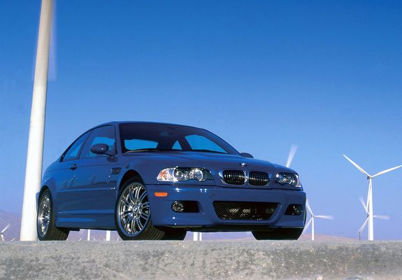 Photos of BMW M3 Coupe US-spec (E46) 2001–06