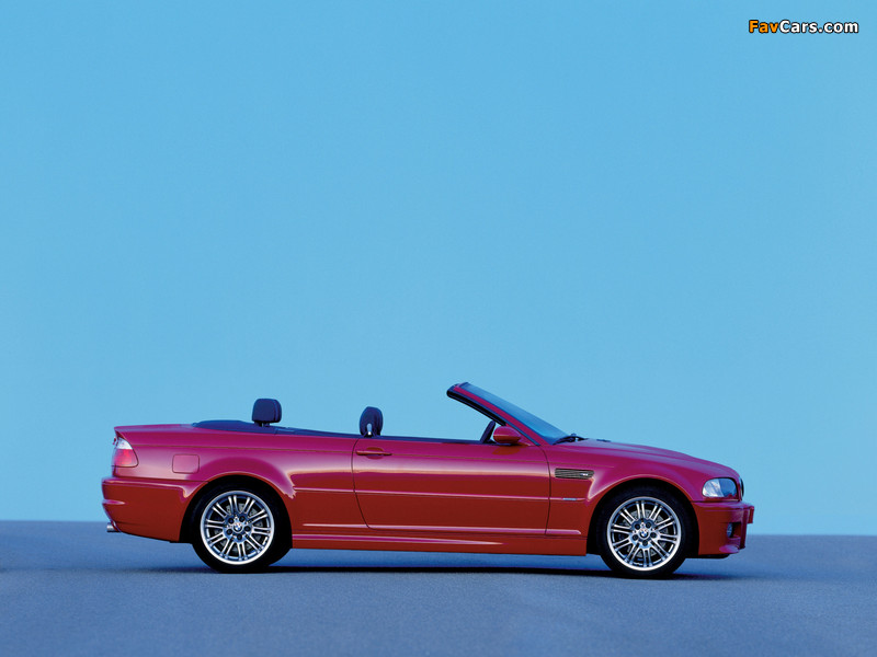 Photos of BMW M3 Cabrio (E46) 2001–06 (800 x 600)