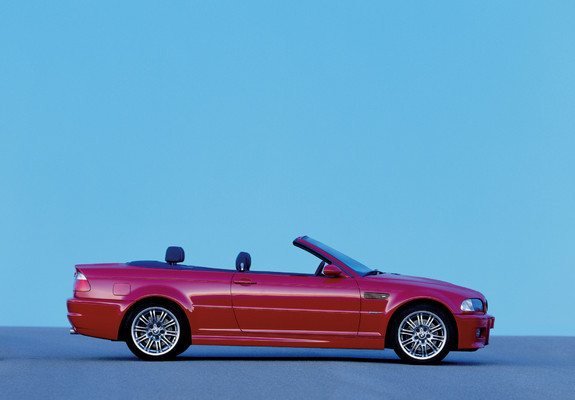 Photos of BMW M3 Cabrio (E46) 2001–06