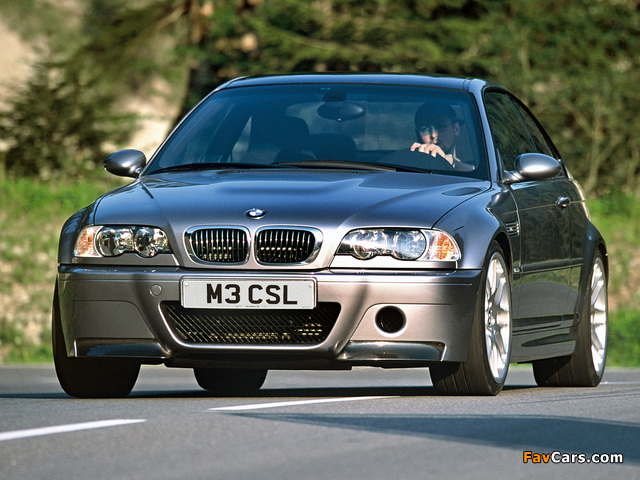 Photos of BMW M3 CSL Coupe (E46) 2003 (640 x 480)