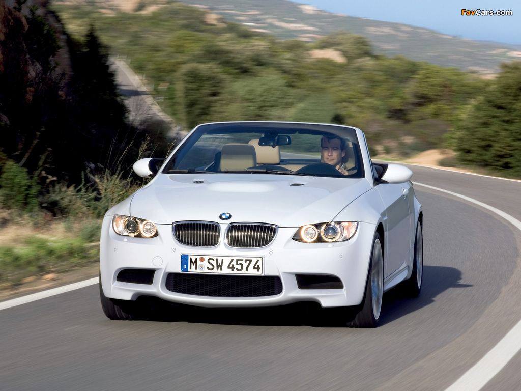 Photos of BMW M3 Cabrio (E93) 2008 (1024 x 768)