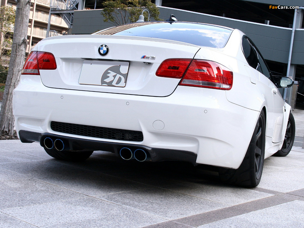 Photos of 3D Design BMW M3 Coupe (E92) 2008 (1024 x 768)