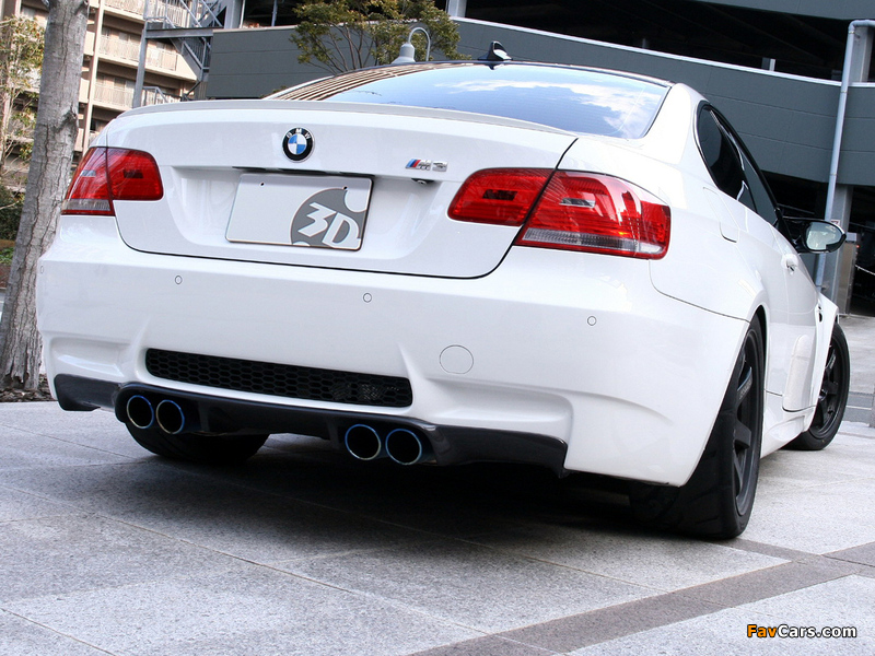 Photos of 3D Design BMW M3 Coupe (E92) 2008 (800 x 600)