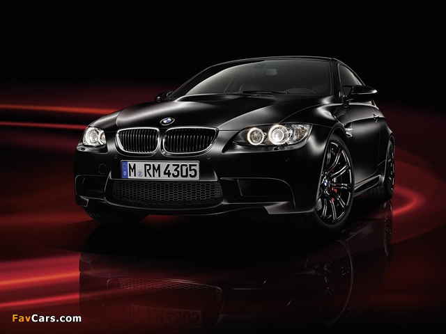 Photos of BMW M3 Coupe Frozen Edition (E92) 2010–11 (640 x 480)