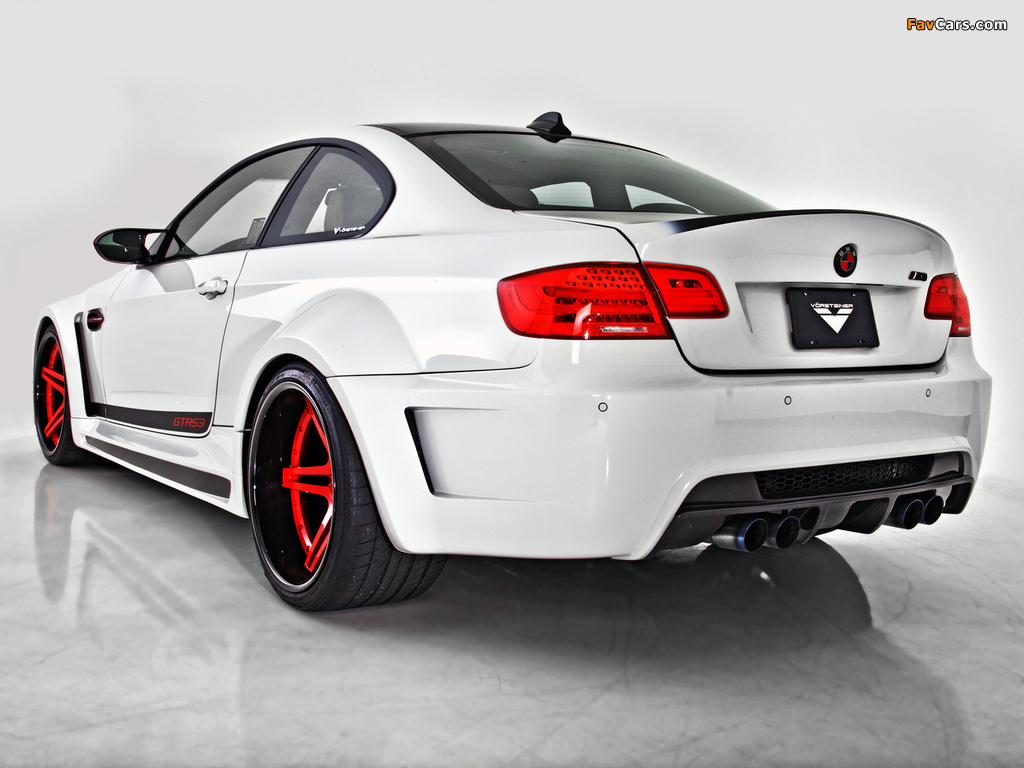 Photos of Vorsteiner BMW M3 Coupe GTRS3 Candy Cane (E92) 2011 (1024 x 768)