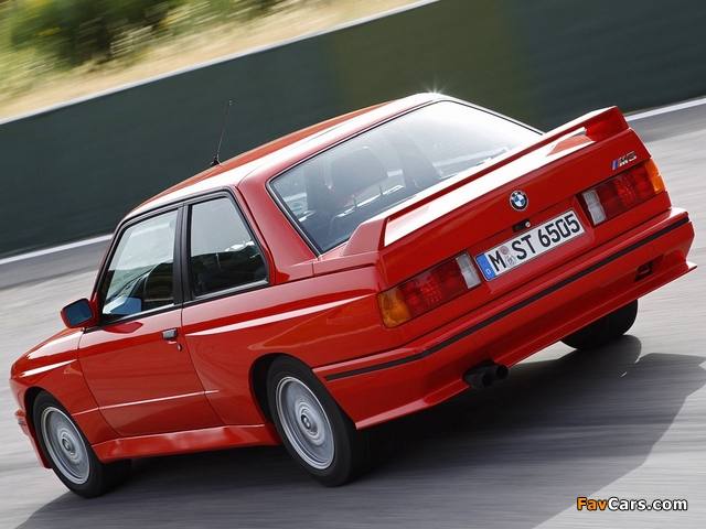 Pictures of BMW M3 Coupe (E30) 1986–90 (640 x 480)