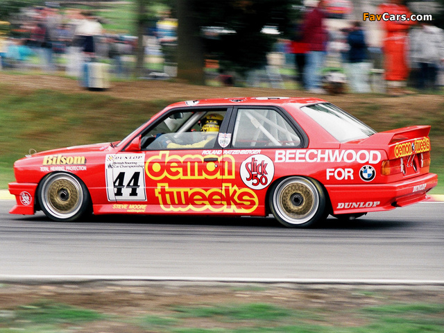 Pictures of BMW M3 BTCC (E30) 1987–93 (640 x 480)