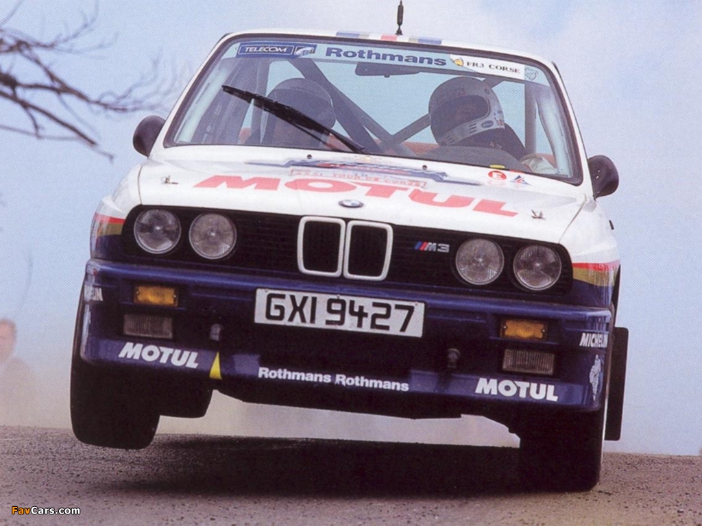 Pictures of BMW M3 Group A Rally (E30) 1987–90 (1024 x 768)