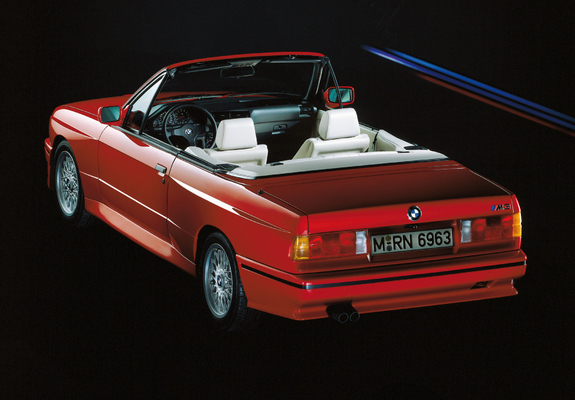Pictures of BMW M3 Cabrio (E30) 1988–91