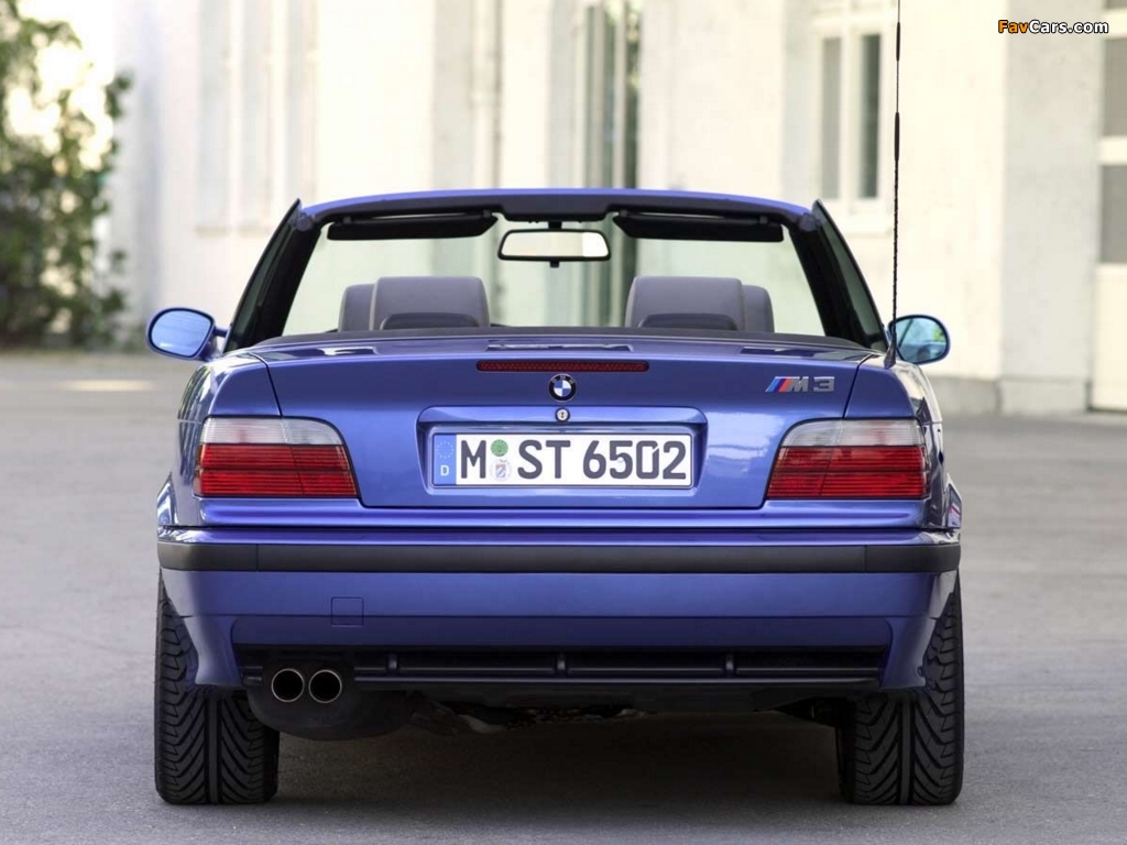 Pictures of BMW M3 Cabrio (E36) 1994–99 (1024 x 768)