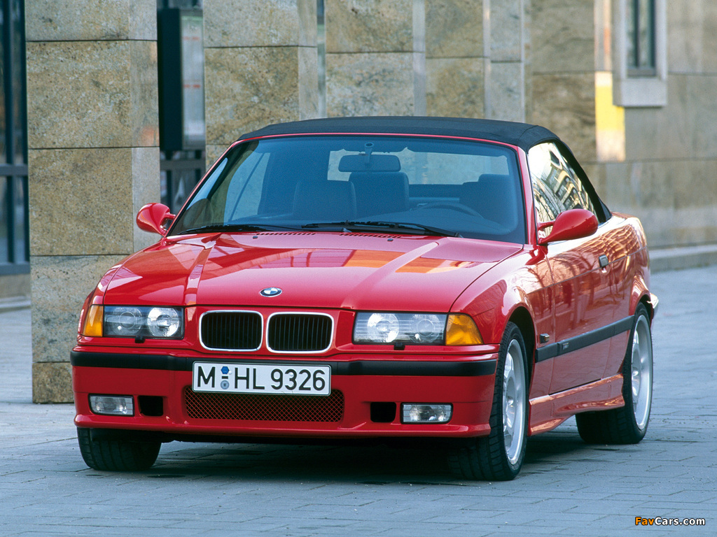 Pictures of BMW M3 Cabrio (E36) 1994–99 (1024 x 768)