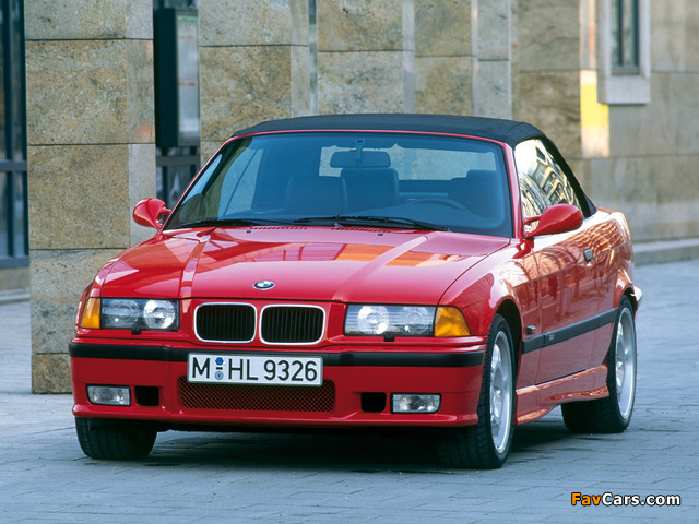 Pictures of BMW M3 Cabrio (E36) 1994–99 (640 x 480)